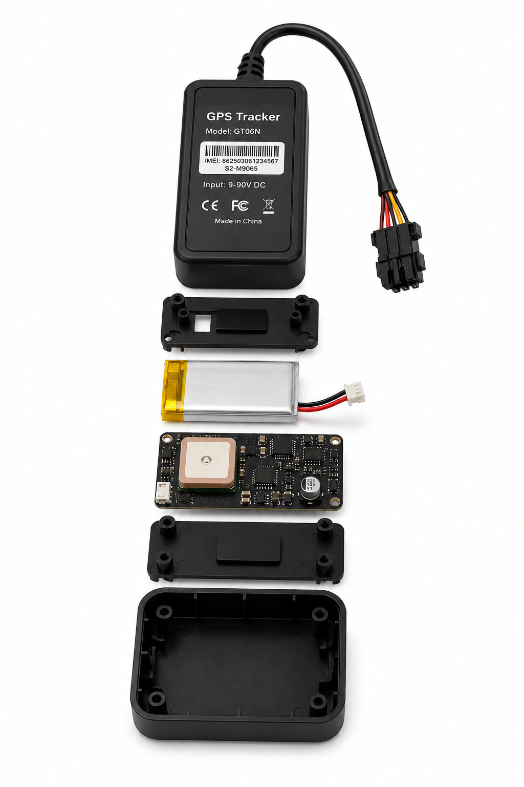 Shield Core Exploded View